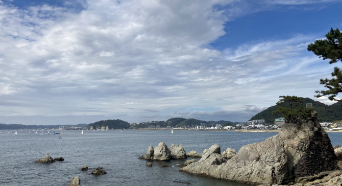 森戸神社・一色海岸 森戸神社・一色海岸