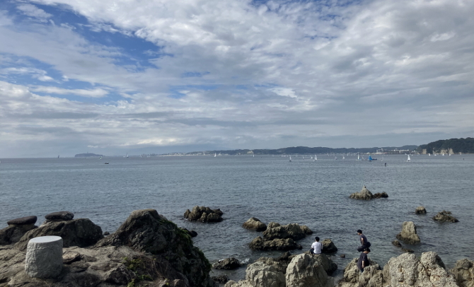 森戸神社・一色海岸 森戸神社・一色海岸