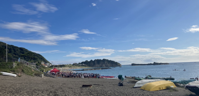森戸神社・一色海岸 森戸神社・一色海岸